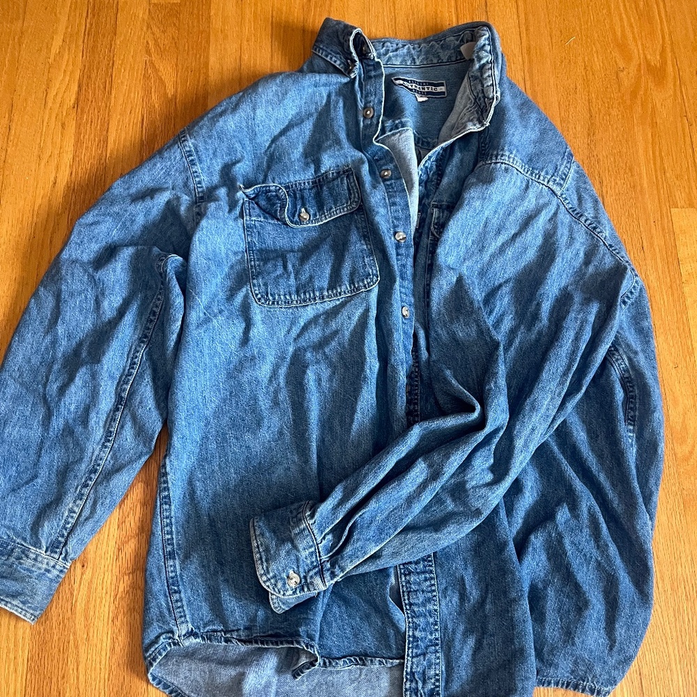 Vintage 90s Denim Overshirt